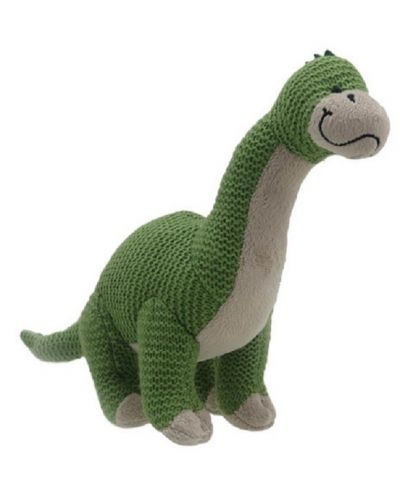 Pletena igračka The Puppet Company Wilberry Knitted - Bruntosaurus, 32 cm - 1