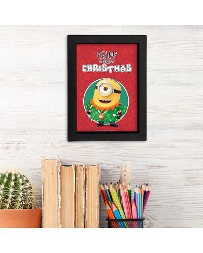 Plakat s okvirom The Good Gift Animation: Minions - Ready for Christmas - 3