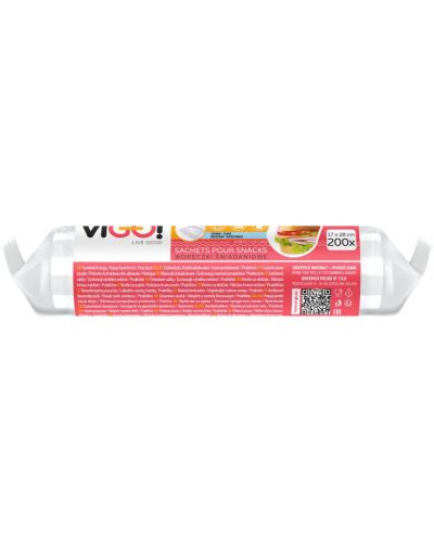 Vrećice za sendviče viGО! - Standard, 17 x 28 cm, 200 komada - 2