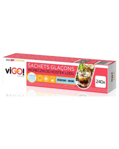 Vrećice za led viGО! - Premium, 240 kocki - 2
