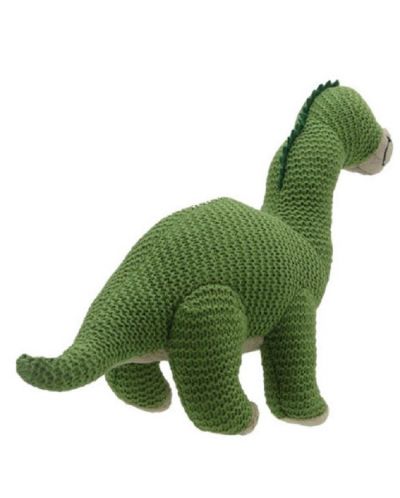 Pletena igračka The Puppet Company Wilberry Knitted - Bruntosaurus, 32 cm - 2