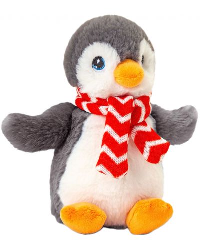 Plišana igračka Keel Toys Keeleco - Pingvin sa šalom, 25 cm - 1