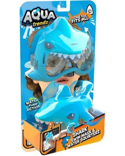 Maska za plivanje Eolo Toys - S vodenim oružjem morski pas - 2