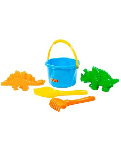 Set za plažu Polesie Toys - Dinosaur, 5 komada, asortiman - 2