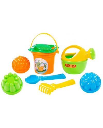 Set za plažu Polesie Toys - 8 dijelova, asortiman - 1