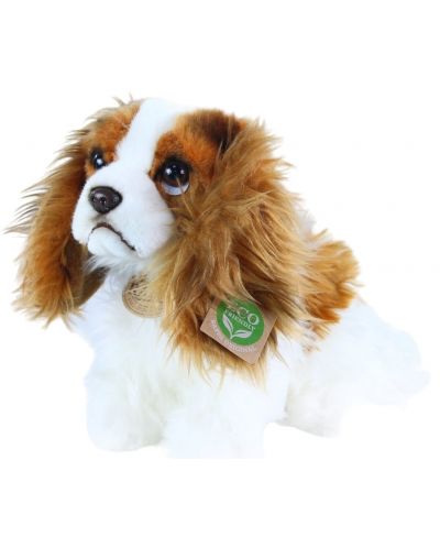 Plišana igračka Rappa Eko prijatelji - Pas Kint Charles Spaniel, sjedeći, 25 cm - 2