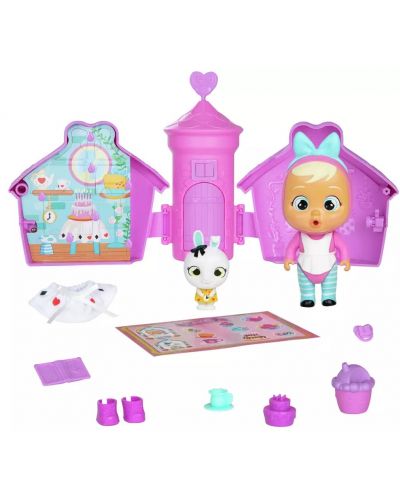 Mini lutka koja plače IMC Toys Cry Babies Magic Tears - U kući, asortiman - 3
