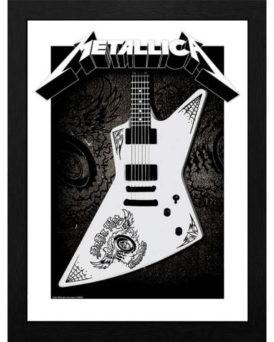Plakat s okvirom GB Eye Music: Metallica - Papa Het Guitar - 1