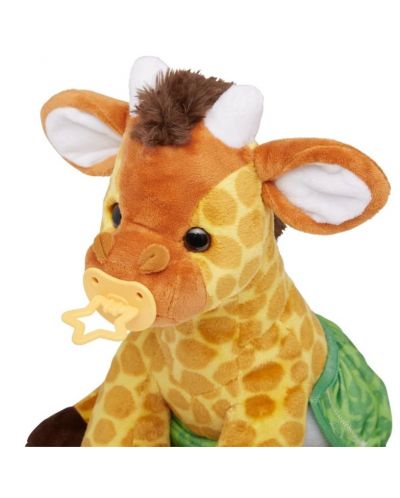 Plišana igračka Melissa & Doug - Beba žirafa, s dodacima - 3