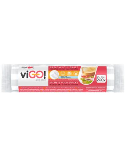 Vrećice za sendviče viGО! - Standard, 17 x 28 cm, 200 komada - 1