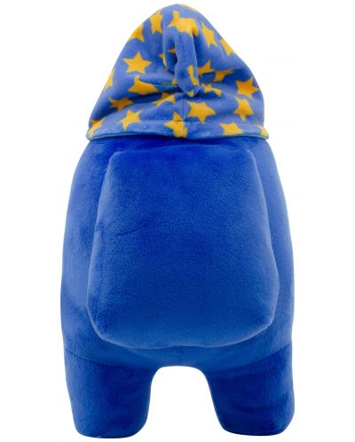 Plišana figura YuMe Games: Among Us - Blue Crewmate with Wizard Hat, 30 cm - 5