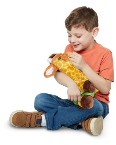 Plišana igračka Melissa & Doug - Beba žirafa, s dodacima - 9