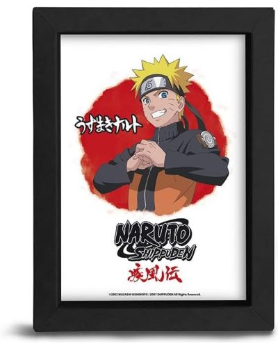 Plakat s okvirom The Good Gift Animation: Naruto Shippuden - Naruto - 1
