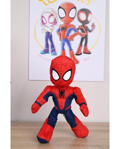 Plišana igračka Simba Toys - Spiderman sa svjetlećim očima, 25 cm - 3