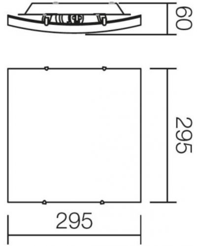 Stropna svjetiljka Smarter - Clouds, IP20, 230V, E27, 1 x 42W, višebojna - 2