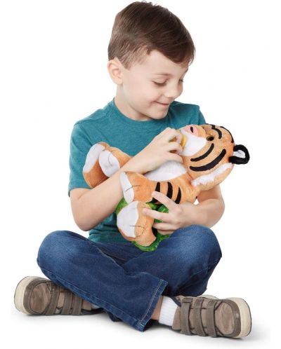 Plišana igračka Melissa & Doug - Beba tigar, s dodacima - 3