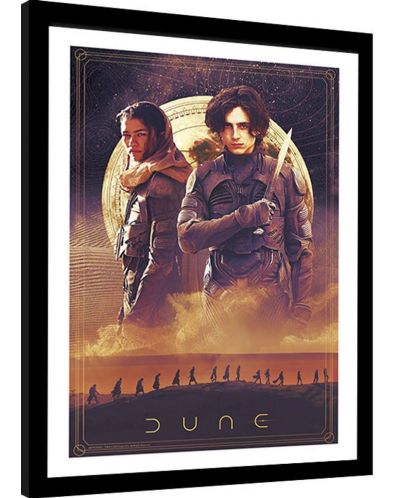 Plakat s okvirom GB eye Movies: Dune - Dune Part 1 - 2