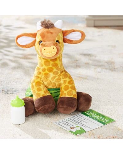 Plišana igračka Melissa & Doug - Beba žirafa, s dodacima - 7