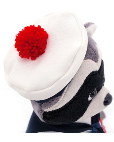 Plišana igračka Оrange Toys Life - Rakun Denny, s mornarskim odijelom i kapom, 20 cm - 3