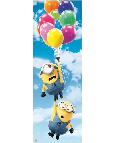 Poster za vrata GB eye Animation: Minions - Balloons - 1