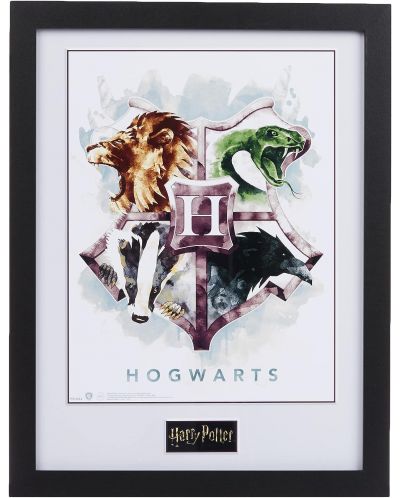 Plakat s okvirom GB eye Movies: Harry Potter - Hogwarts - 1