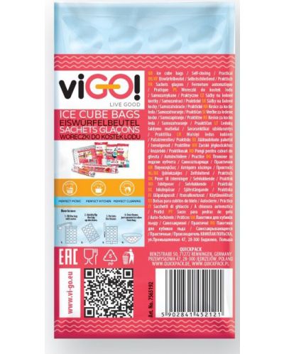 Vrećice za led viGО! - Standard, 192 kocke - 2