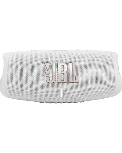 Prijenosni zvučnik JBL - Charge 5, bijeli - 1