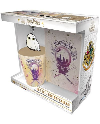 Poklon set ABYstyle Movies: Harry Potter - Hogwarts (Purple) - 1