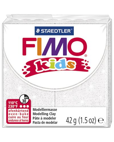 Polimerna glina Staedtler Fimo Kids - bijela blistava boja - 1
