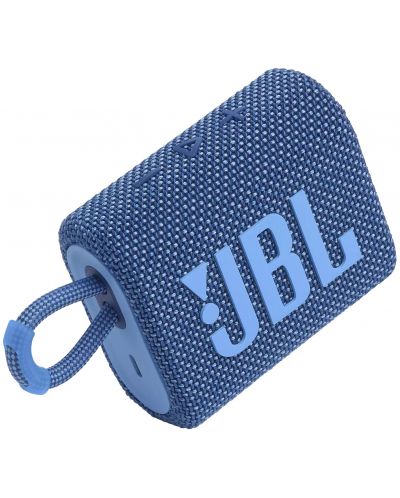 Prijenosni zvučnik JBL - Go 3 Eco, plavi - 2