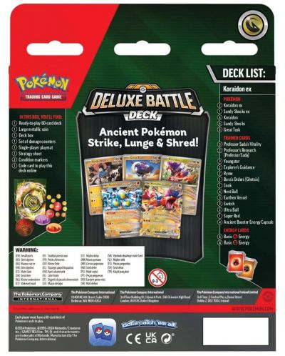 Pokemon TCG: Deluxe Battle Deck - Koraidon Ex - 2