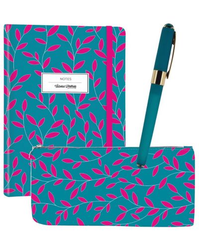 Poklon set Victoria's Journals - Carisma blue, 3 dijela, u kutiji - 1