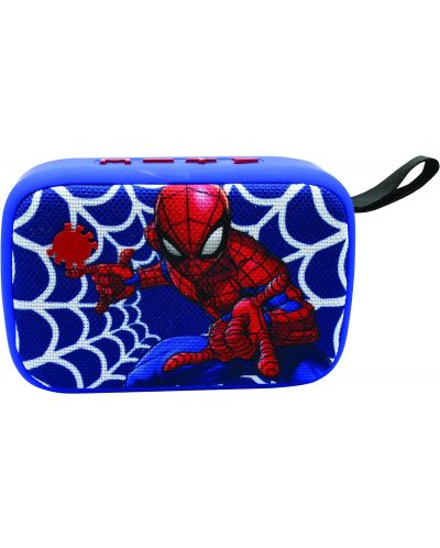 Prijenosni zvučnik Lexibook - Spider-Man BT018SP, plavo/crveni - 1