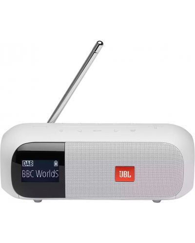 Prijenosni radio zvučnik JBL - Tuner 2, bijeli - 2