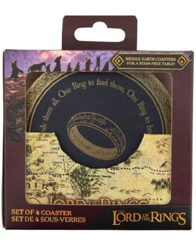 Podmetači za čaše Moriarty Art Project Movies: The Lord of the Rings - Emblems - 1