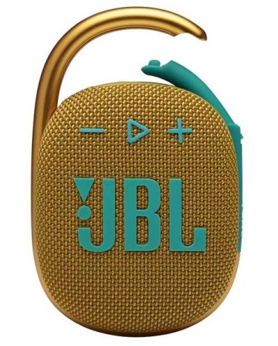 Mini zvučnik JBL - Clip 4, žuti - 1