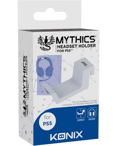 Stalak za slušalice Konix - Mythics Headset Holder (PS5) - 1