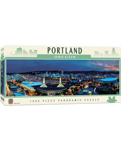 Panoramska zagonetka Master Pieces od 1000 dijelova - Portland, Oregon - 1