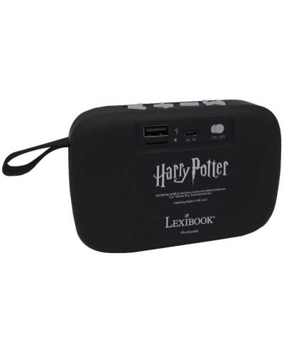 Prijenosni zvučnik Lexibook - Harry Potter BT018HP, crni - 3
