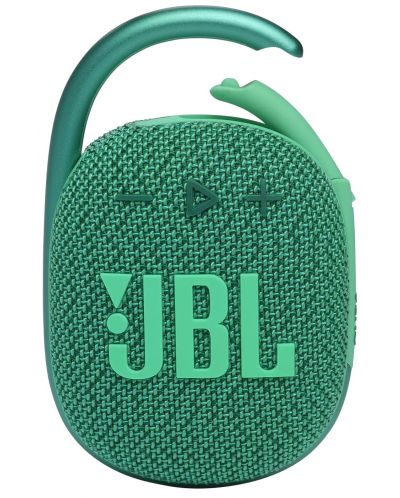 Prijenosni zvučnik JBL - Clip 4 Eco, zeleni - 1