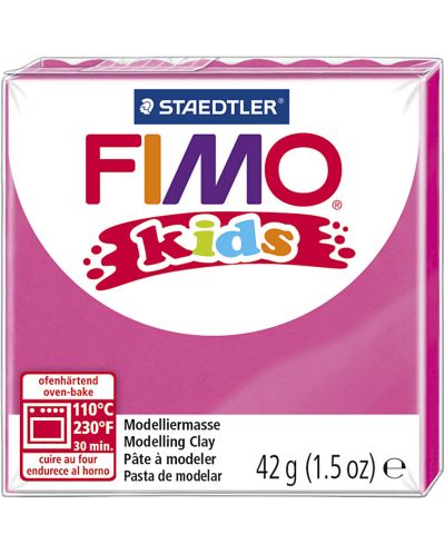Polimerna glina Staedtler Fimo Kids - ružičasta - 1