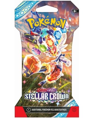 Pokemon TCG: Scarlet & Violet 7 Stellar Crown Sleeved Booster - 1