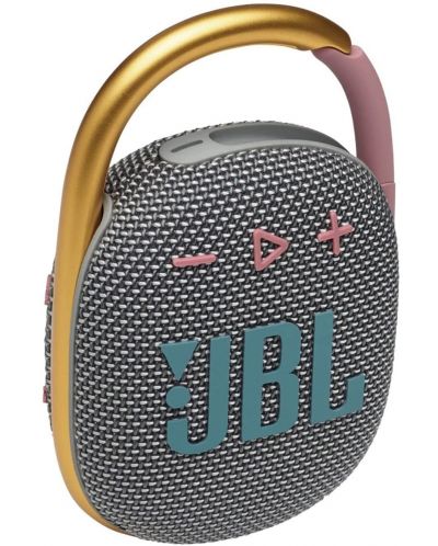 Mini zvučnik JBL - Clip 4, sivi - 2