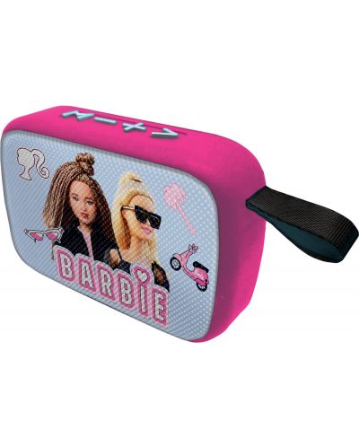 Prijenosni zvučnik Lexibook - Barbie BT018BB, ružičasti - 1