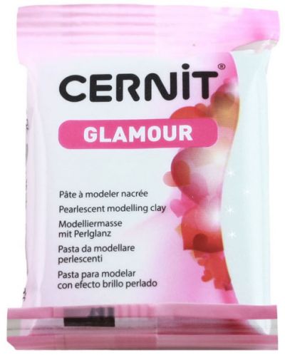 Polimerna glina Cernit Glamour - Plava, 56 g - 1