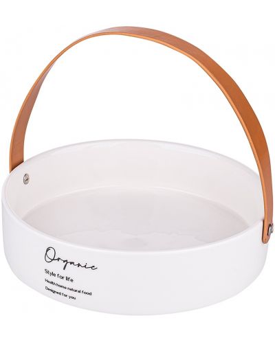 Porculanska zdjela ADS - Organic, 22 х 6 cm, bijela - 2