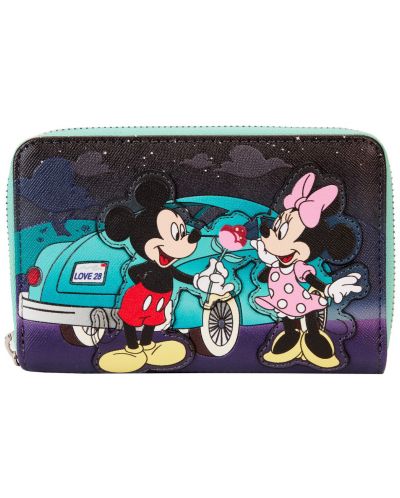 Novčanik Loungefly Disney: Mickey Mouse - Date Night Drive-In - 1