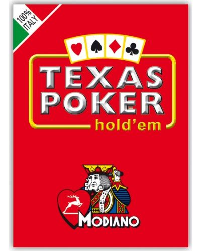 Poker karte Texas Hold’em Poker - crvena leđa - 1