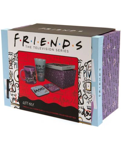 Poklon set ABYstyle Television: Friends - Doodle (Purple) - 5