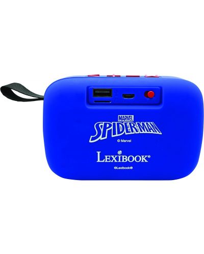 Prijenosni zvučnik Lexibook - Spider-Man BT018SP, plavo/crveni - 3